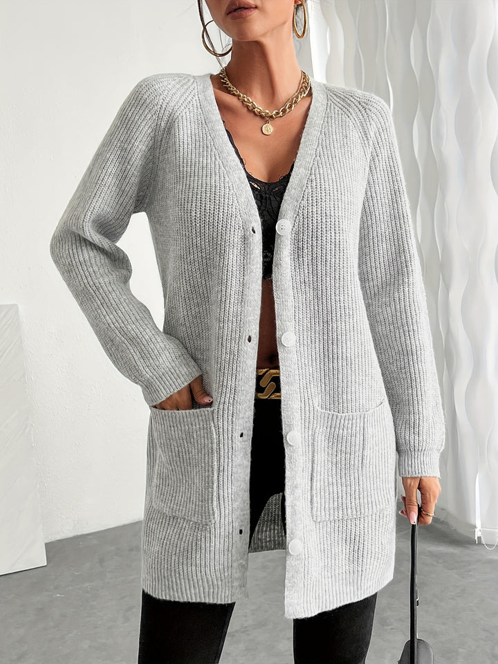 Yasmin | Casual cardigan met V-hals