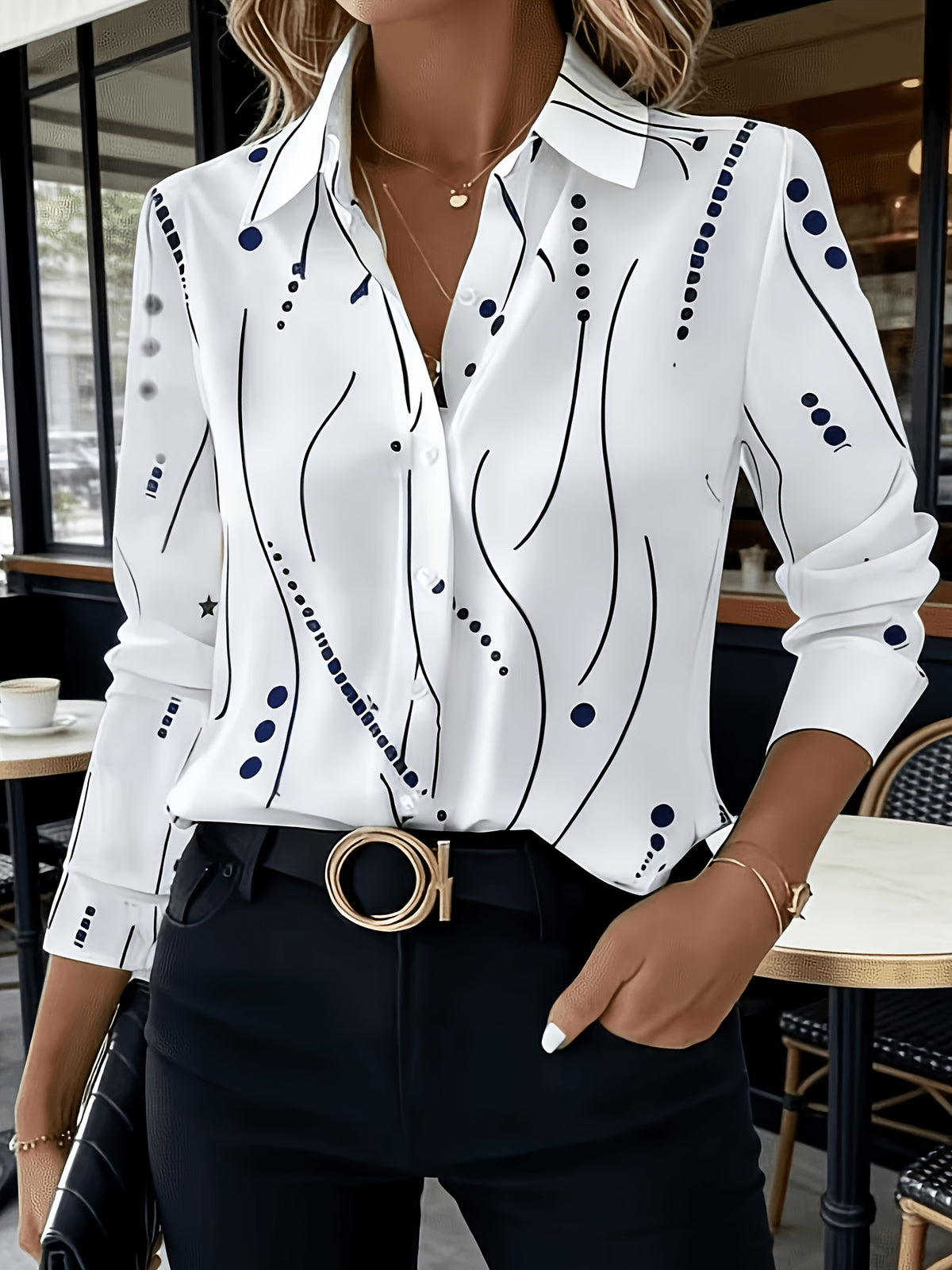 Bo | Shirt met print