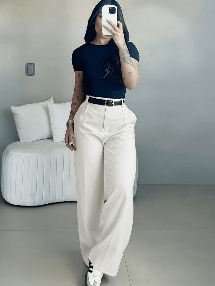 Elin | Wide-leg broek