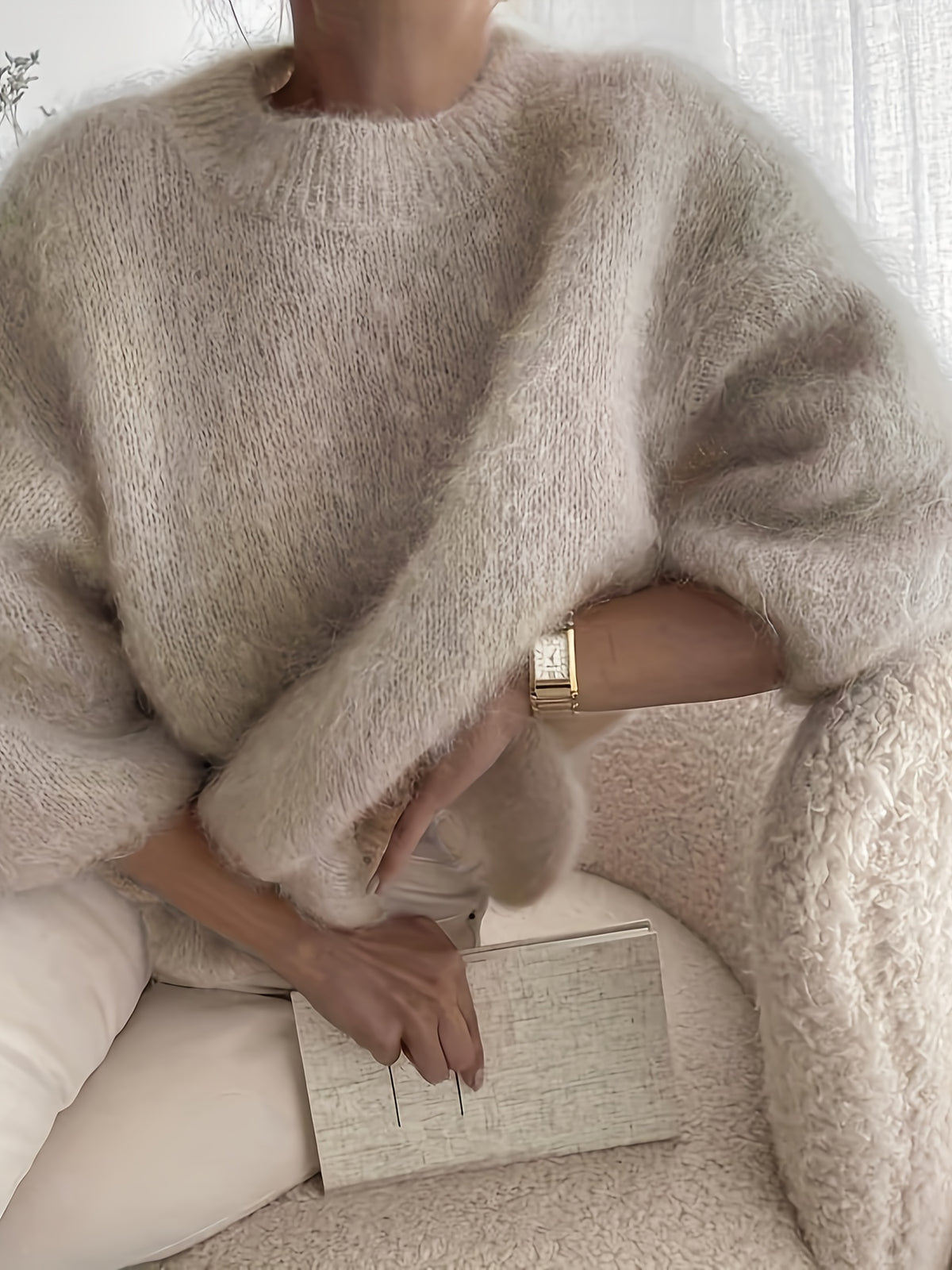 Maud | Trui met ronde hals