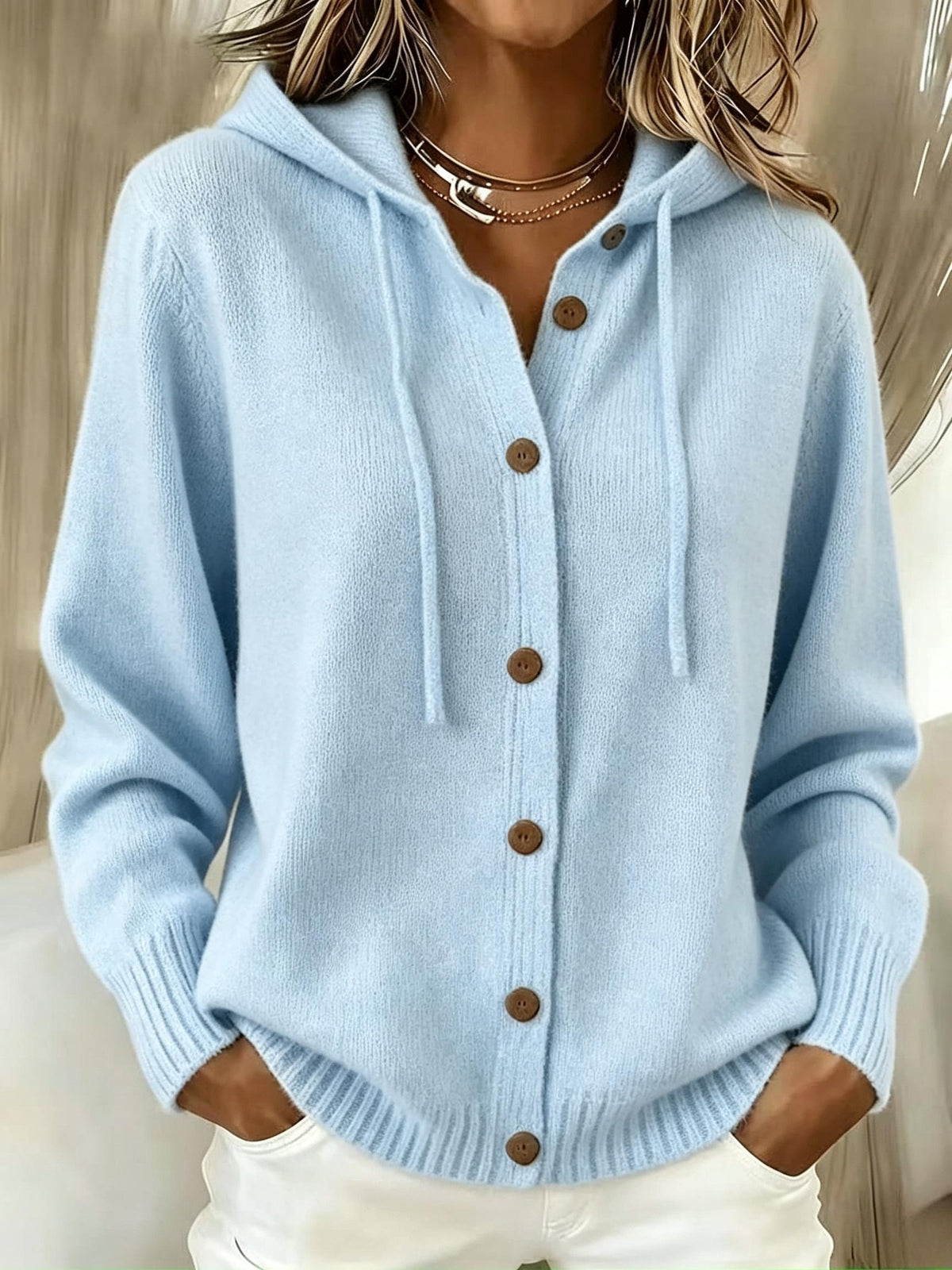 Daphne | Cardigan met capuchon