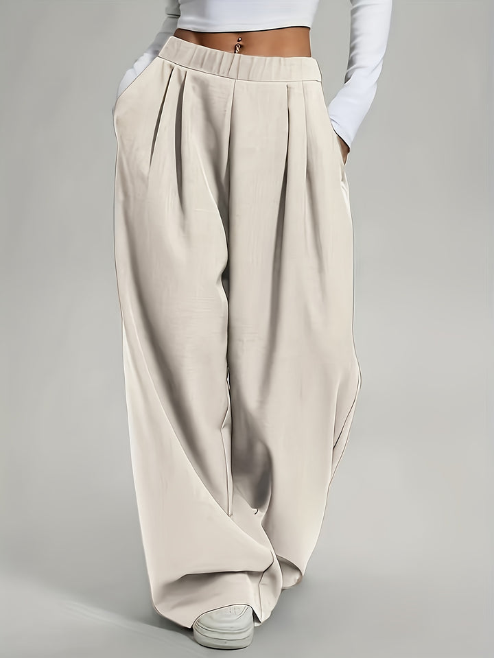 Bianca | Wide-leg broek met hoge taille