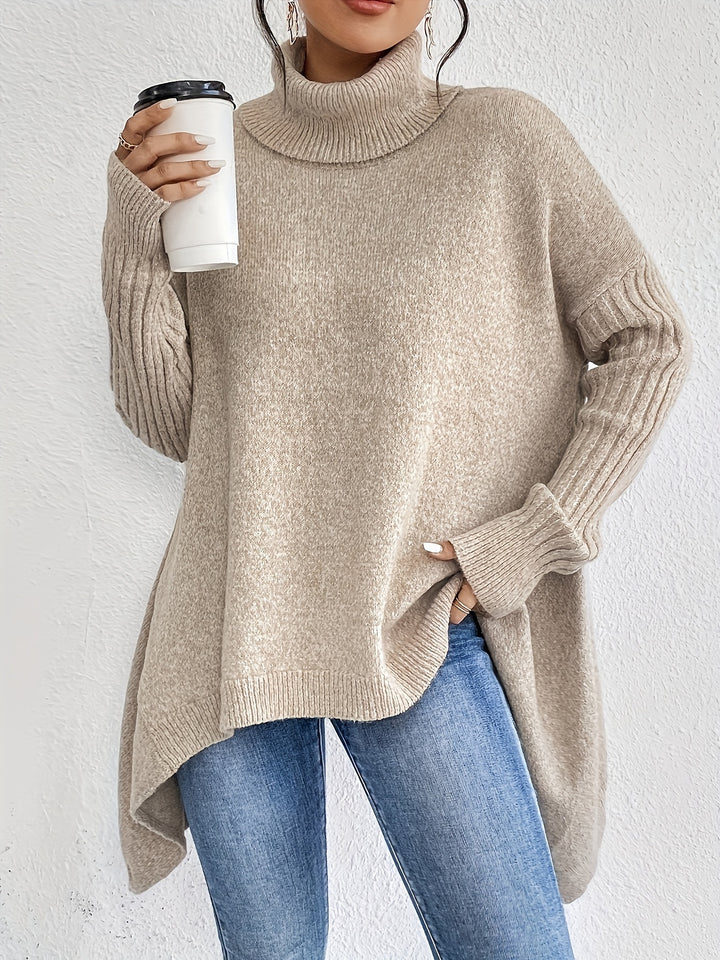 Zoë | Casual pullover met hoge hals