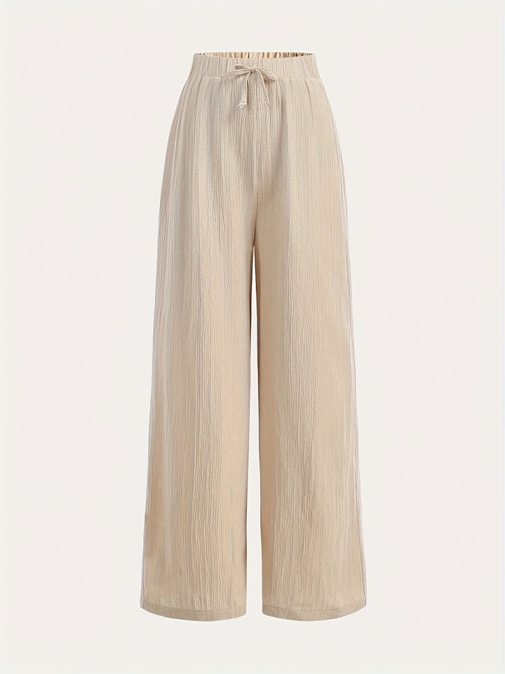 Esther | Wijde broek met hoge taille
